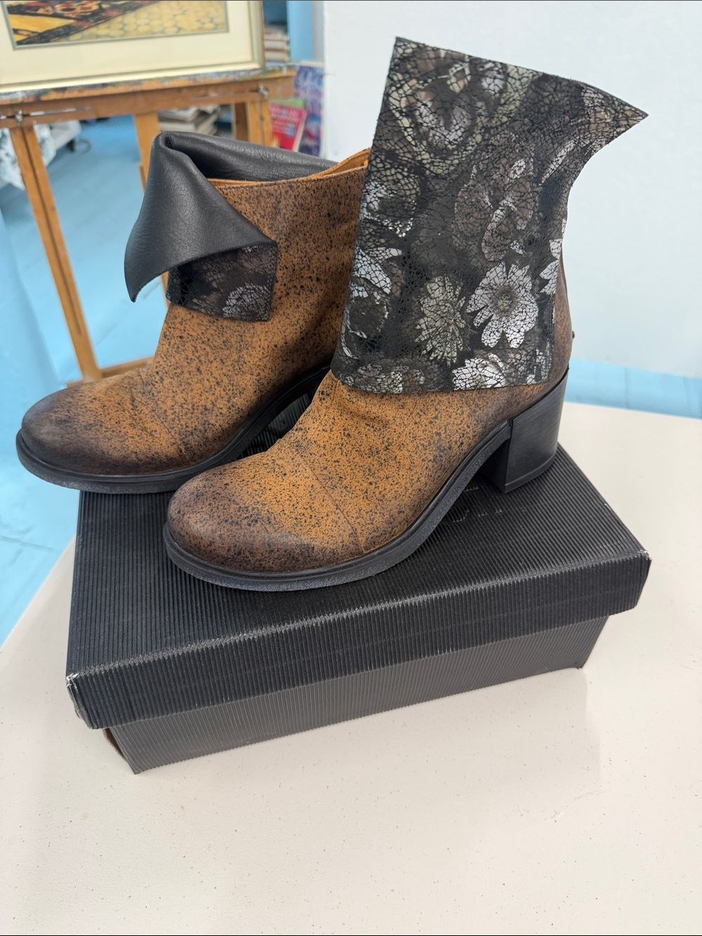 Papucei Boots Pintura New Sz 9 (40)